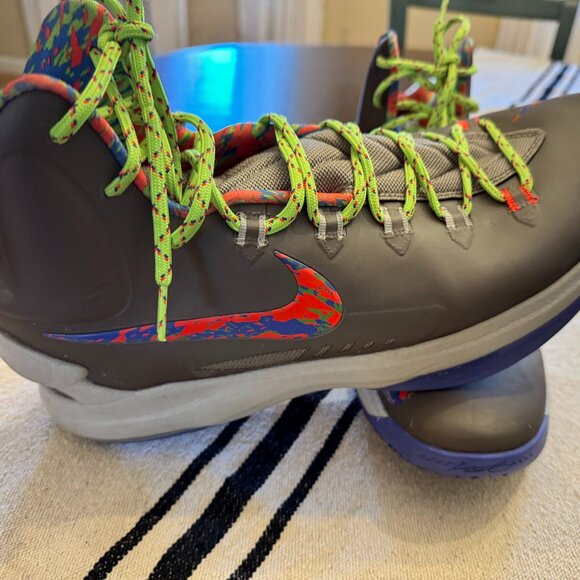 Nike KD Durant 5 Splatter 2012 Size 13 - Picture 1 of 9